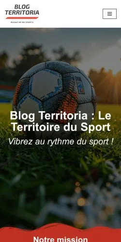 Anteprima del sito Blog Territoria, media di Francia per articoli sponsorizzati