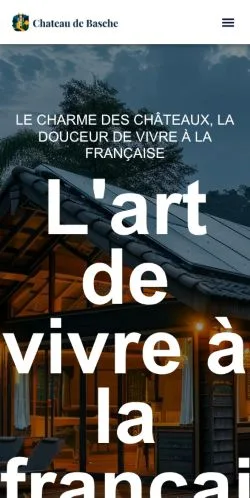 Anteprima del sito Chateau de Basche, media di Francia per articoli sponsorizzati