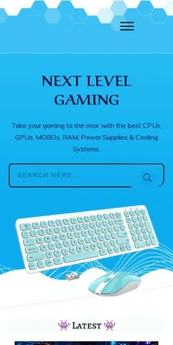 スポンサード記事向けのアメリカ合衆国メディア、Game Gavelのサイトプレビュー