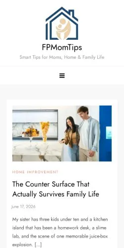 Vorschau der Website FPMomTips, Medium aus Vereinigte Staaten für gesponserte Artikel
