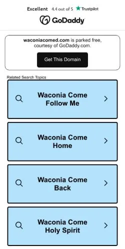 Anteprima del sito Waconiacomed, media di Stati Uniti per articoli sponsorizzati