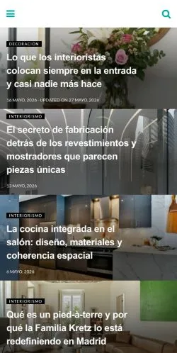 Aperçu du site Moove Magazine, média de Espagne pour articles sponsorisés