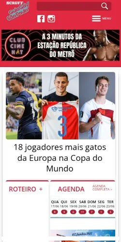 Anteprima del sito Guia Gay São Paulo, media di Brasile per articoli sponsorizzati