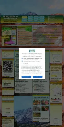 Pré-visualização do site Web Jardiner, meio de França para artigos patrocinados