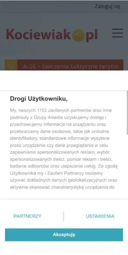 Podgląd witryny Kociewiak, medium z kraju Polska do artykułów sponsorowanych