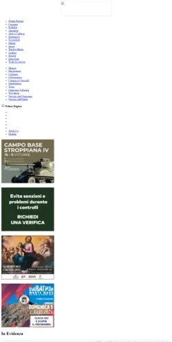Anteprima del sito Infovercelli24, media di Italia per articoli sponsorizzati