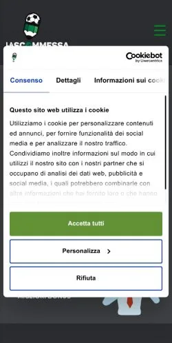 Anteprima del sito Laverascommessa, media di Italia per articoli sponsorizzati