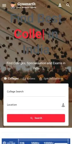 Anteprima del sito Gyaanarth, media di Stati Uniti per articoli sponsorizzati