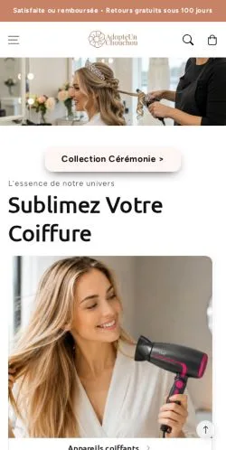 Anteprima del sito Adopte Un Chouchou, media di Francia per articoli sponsorizzati