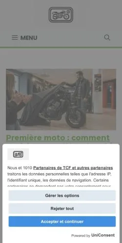 Podgląd witryny Forum Kawasaki Ninja, medium z kraju Francja do artykułów sponsorowanych