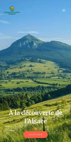 Anteprima del sito Tourisme Nord Alsace, media di Francia per articoli sponsorizzati
