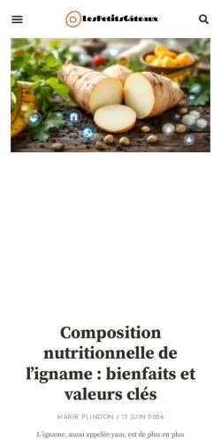 Anteprima del sito LesPetitsGâteaux, media di Francia per articoli sponsorizzati
