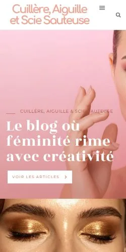 Pré-visualização do site Cuillère Aiguille Scie Sauteuse, meio de França para artigos patrocinados