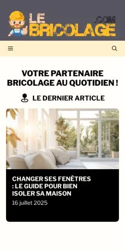 Anteprima del sito Le Bricolage, media di Francia per articoli sponsorizzati