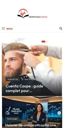 Anteprima del sito -, media di Francia per articoli sponsorizzati
