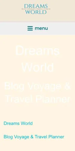 Podgląd witryny Dreams World, medium z kraju Francja do artykułów sponsorowanych