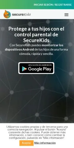Forhåndsvisning af SecureKids, medie fra Spanien til sponsorerede artikler