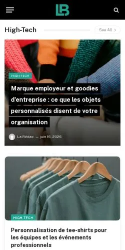 Anteprima del sito La Bande FM du Loiret, media di Francia per articoli sponsorizzati