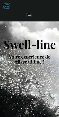Anteprima del sito Swell Line, media di Francia per articoli sponsorizzati