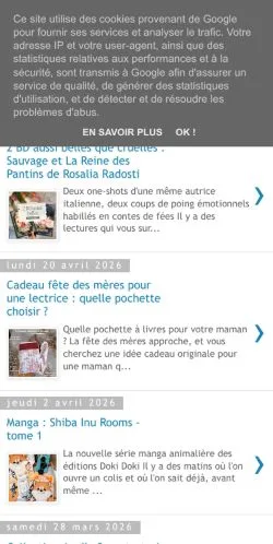Anteprima del sito Livres et Merveilles, media di Francia per articoli sponsorizzati