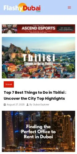 Forhåndsvisning af Flashy Dubai, medie fra USA til sponsorerede artikler