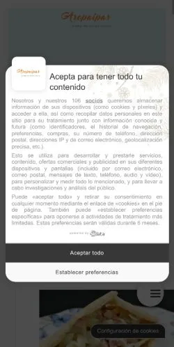 Preview of the asopaipas website, a media outlet in Spain for sponsored articles