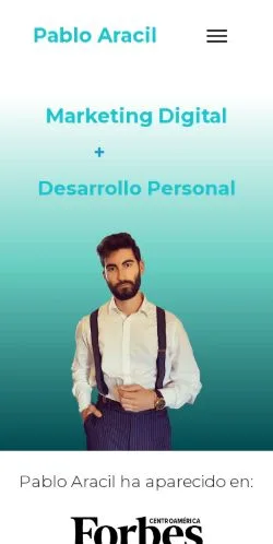 Anteprima del sito Pablo Aracil, media di Spagna per articoli sponsorizzati