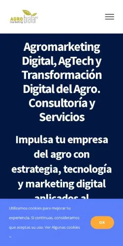 Aperçu du site Bialar Digital Agro, média de Espagne pour articles sponsorisés