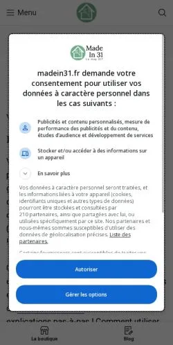Anteprima del sito Le Mag DIY, media di Francia per articoli sponsorizzati