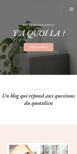 Anteprima del sito YA QUOI LA, media di Francia per articoli sponsorizzati