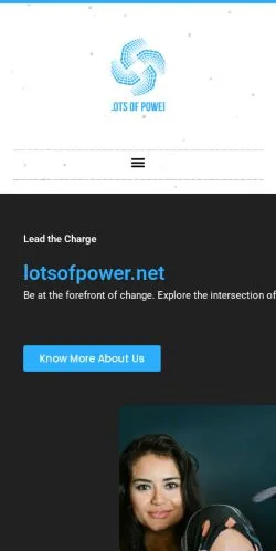 Preview of the Lotsofpower website, a media outlet in United States for sponsored articles