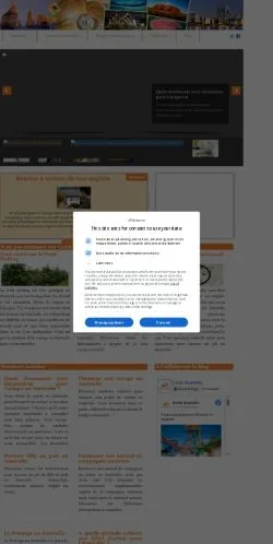 Anteprima del sito Guide Australie, media di Francia per articoli sponsorizzati