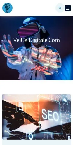 Podgląd witryny Veille Digitale, medium z kraju Stany Zjednoczone do artykułów sponsorowanych
