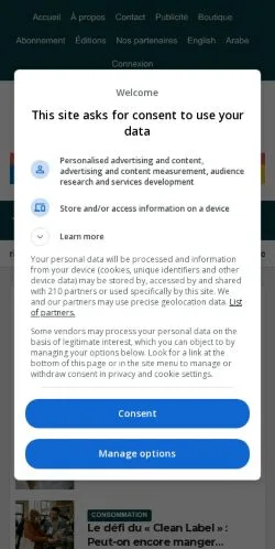 Aperçu du site L'Initiative, média de Canada pour articles sponsorisés