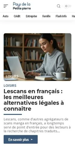 Anteprima del sito La Petite Pierre, media di Francia per articoli sponsorizzati