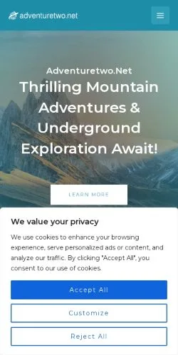 Preview of the Adventuretwo website, a media outlet in United States for sponsored articles