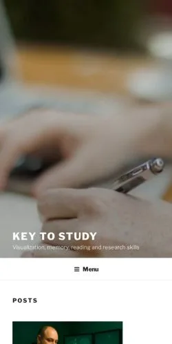 スポンサード記事向けのアメリカ合衆国メディア、Key To Studyのサイトプレビュー