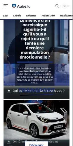 Vorschau der Website Magazine de l’Aube, Medium aus Frankreich für gesponserte Artikel