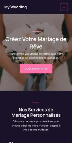 Vista previa del sitio Wedzem, medio de Francia para artículos patrocinados