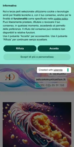 Anteprima del sito Bergamo Salute, media di Italia per articoli sponsorizzati