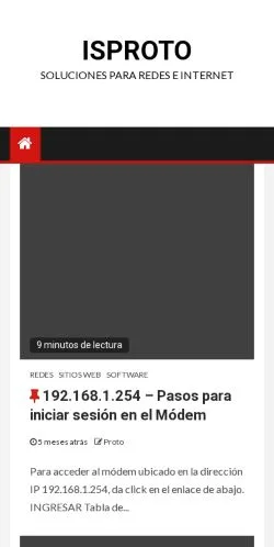 Forhåndsvisning af IsProto, medie fra Mexico til sponsorerede artikler