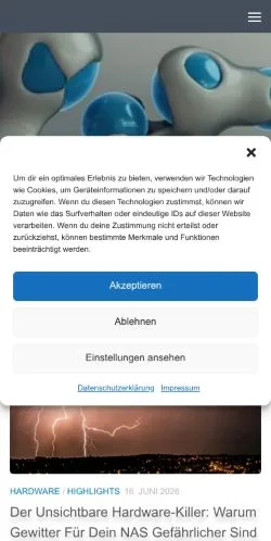 Anteprima del sito Addis Techblog, media di Germania per articoli sponsorizzati