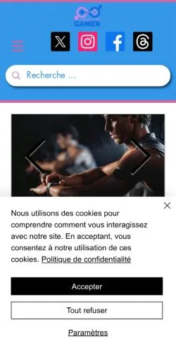 Anteprima del sito Couple Of Gamer, media di Francia per articoli sponsorizzati