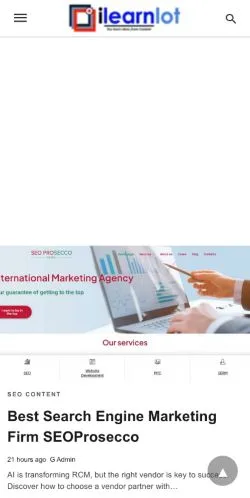 Aperçu du site Ilearnlot, média de États-Unis pour articles sponsorisés