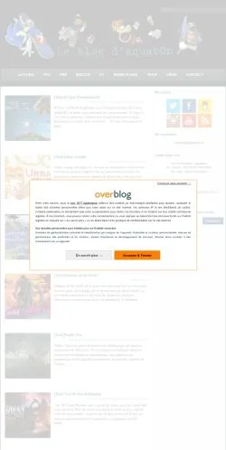 Podgląd witryny Aquab0n, medium z kraju Francja do artykułów sponsorowanych