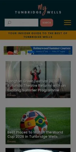 Anteprima del sito My Tunbridge Wells, media di Stati Uniti per articoli sponsorizzati