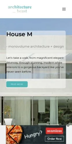Podgląd witryny Architecture Beast, medium z kraju Stany Zjednoczone do artykułów sponsorowanych