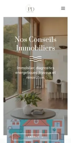 Preview of the PlanetDiag website, a media outlet in France for sponsored articles