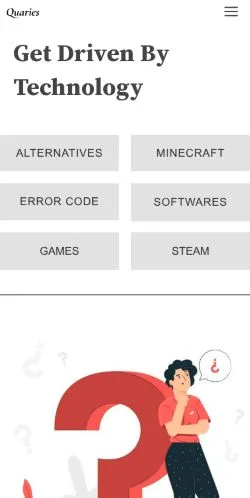 Vorschau der Website Quaries, Medium aus Vereinigte Staaten für gesponserte Artikel