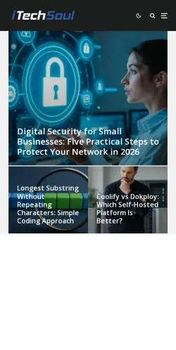 Vorschau der Website iTechSoul, Medium aus Vereinigte Staaten für gesponserte Artikel